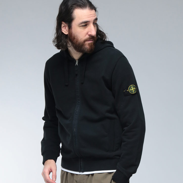 楽天市場】stone island（スタイル（パーカー）ジップアップパーカー