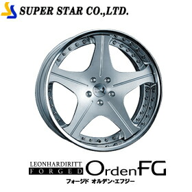 楽天市場】SUPER STAR レオンハルト オルデン FG 21インチ×11.5J Nリム