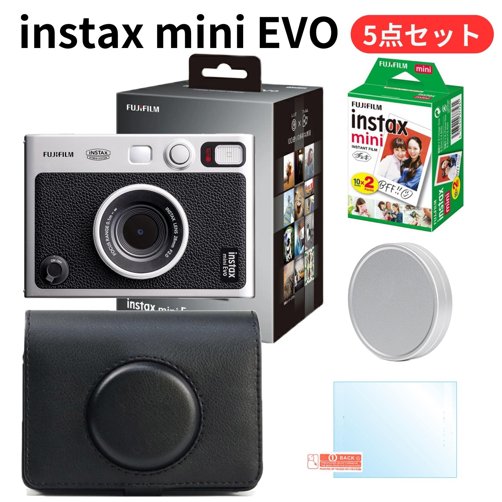 楽天市場】［ギフトBOX仕様5点セット］ instax mini Evo チェキカメラ