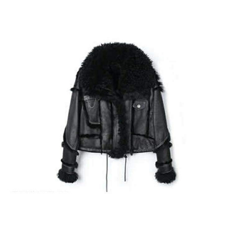 楽天市場】巻きラムファー襟 Wフェイス ラビットファームートン