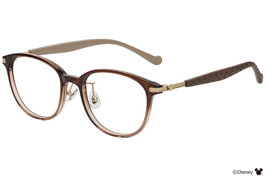 楽天市場】|ウェリントン型 メガネ（ブラウン） Disney Collection
