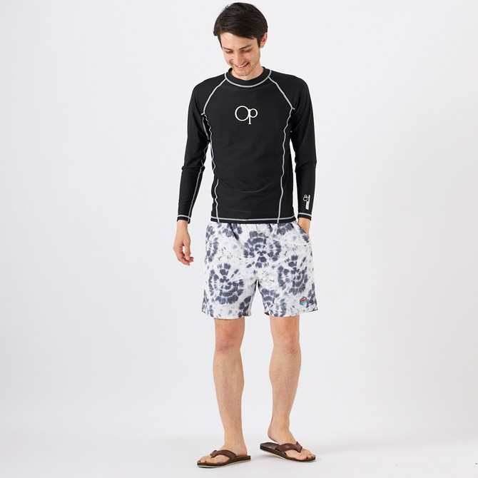 楽天市場】【ネコポス配送】 OP ラッシュガード メンズ 長袖 男性用