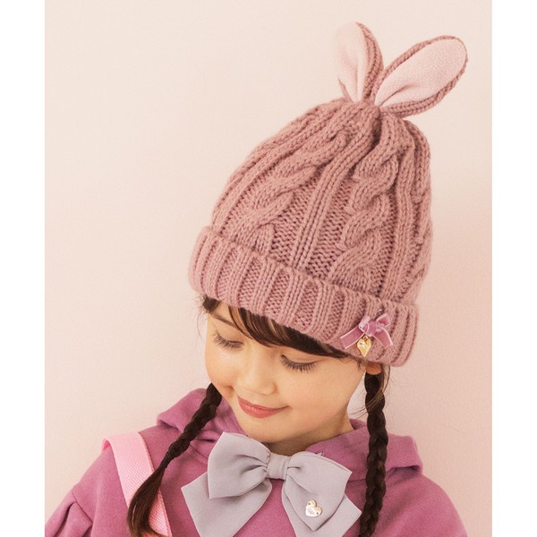 楽天市場】アニマルミミ付きニット帽／エニィファム（any FAM） : 丸井