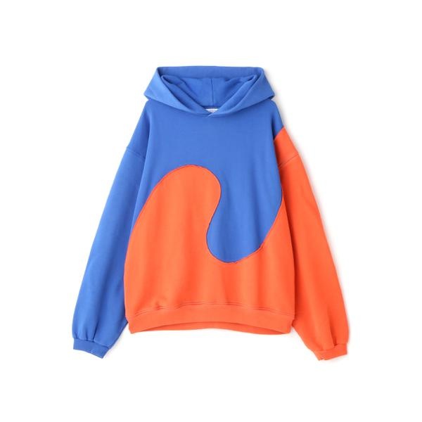 楽天市場】ERL／イーアールエル／SWIRL FLEECE HOODIE JERSY／パーカー