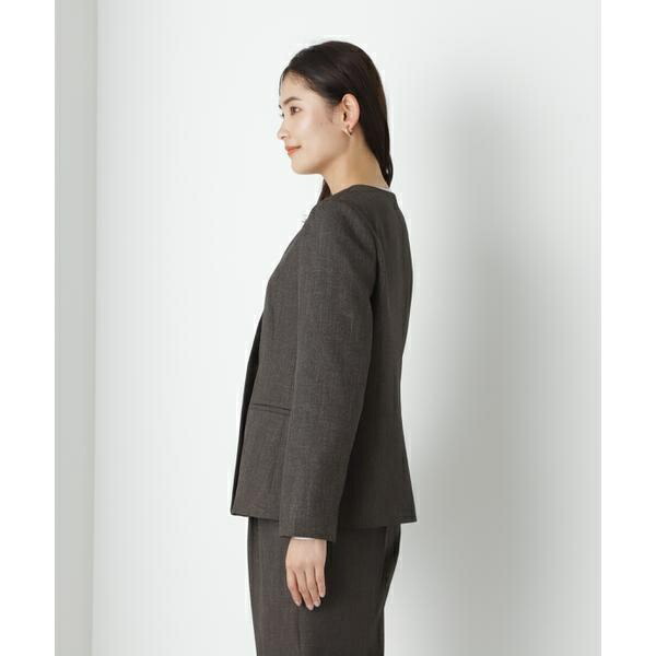 楽天市場】＜シャークスキンセットアップシリーズ＞ノーカラー