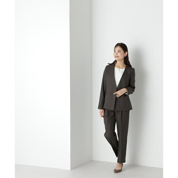 楽天市場】＜シャークスキンセットアップシリーズ＞ノーカラー