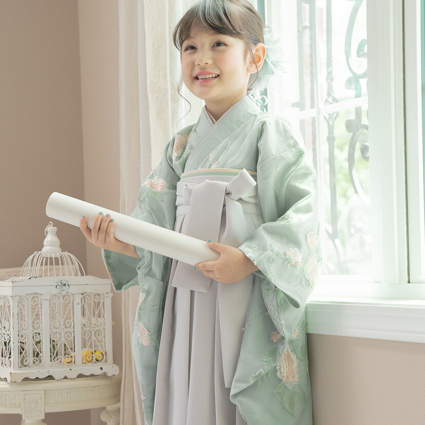 楽天市場】花柄刺繍チュールレース袴セット／キャサリンコテージ