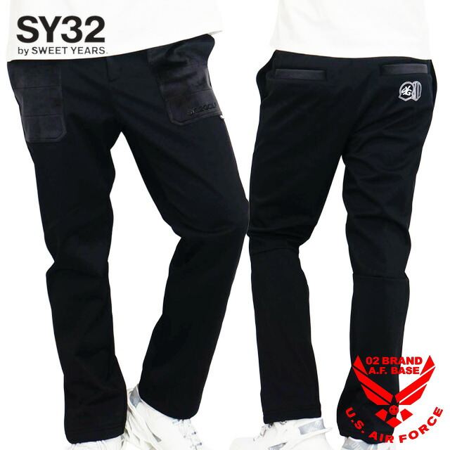 楽天市場】SY32 ベロア使い ストレッチ ABSウォームボンディングパンツ