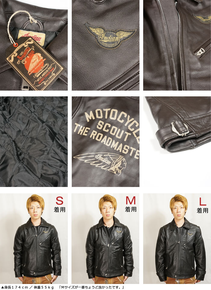 楽天市場】アウトレット!!インディアンモトサイクル カウレザー