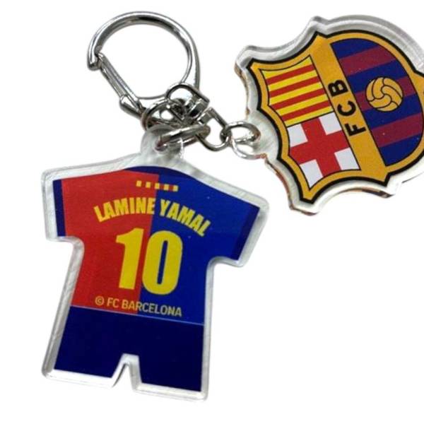 楽天市場】FCバルセロナ アクリル2連チャーム BCN87766AC( サッカー