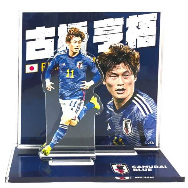 楽天市場】JFA サッカー日本代表 プレーヤーズ アクリルスタンド O61AS
