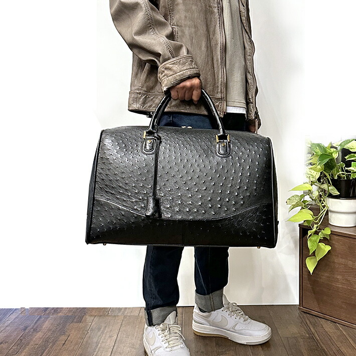 楽天市場】オーストリッチ ボストンバッグ フルポイント 日本製 JRA 本