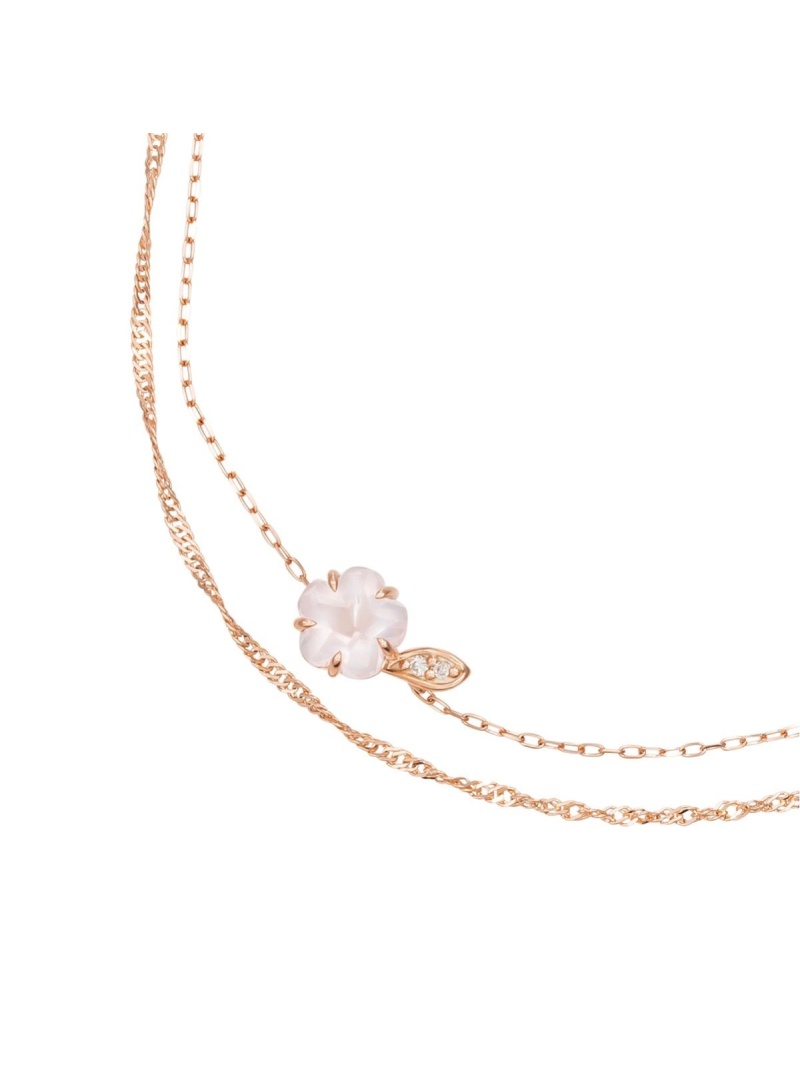 楽天市場】【サクラコレクション】K10ピンクゴールド ブレスレット 4