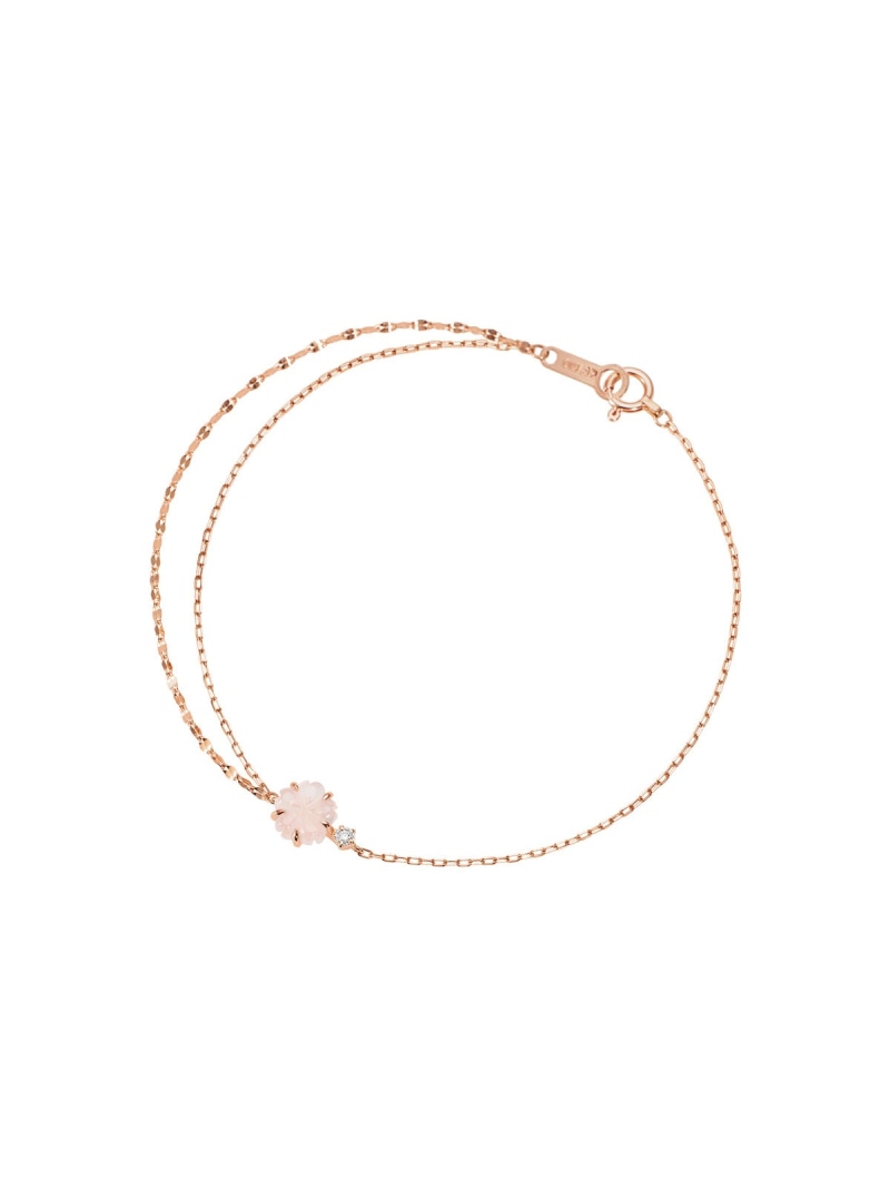 楽天市場】【SAKURA Collection】K10ピンクゴールド ブレスレット 4