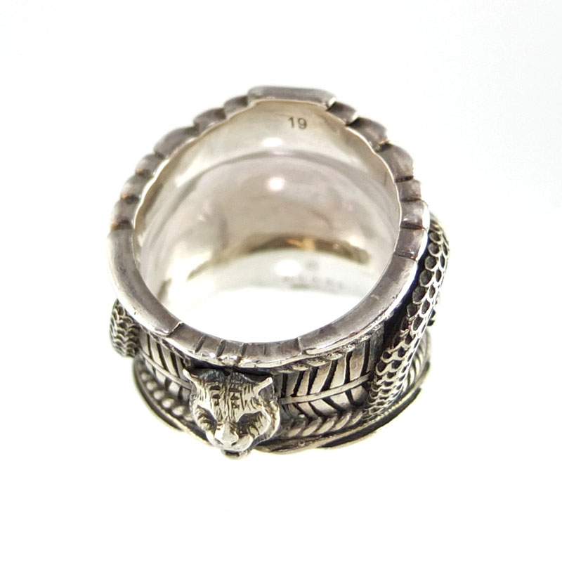 楽天市場】グッチ GUCCI ガーデン スネーク リング 499007 指輪 925