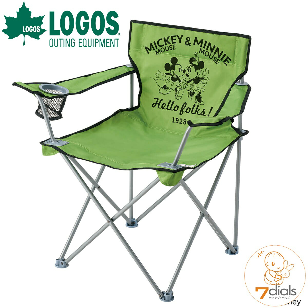楽天市場】LOGOS/ロゴス ディズニー アームスリムチェア(ミッキー