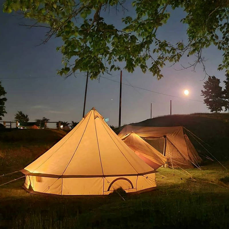 楽天市場】S'more/スモア bello400 ベル型テント 薪ストーブが