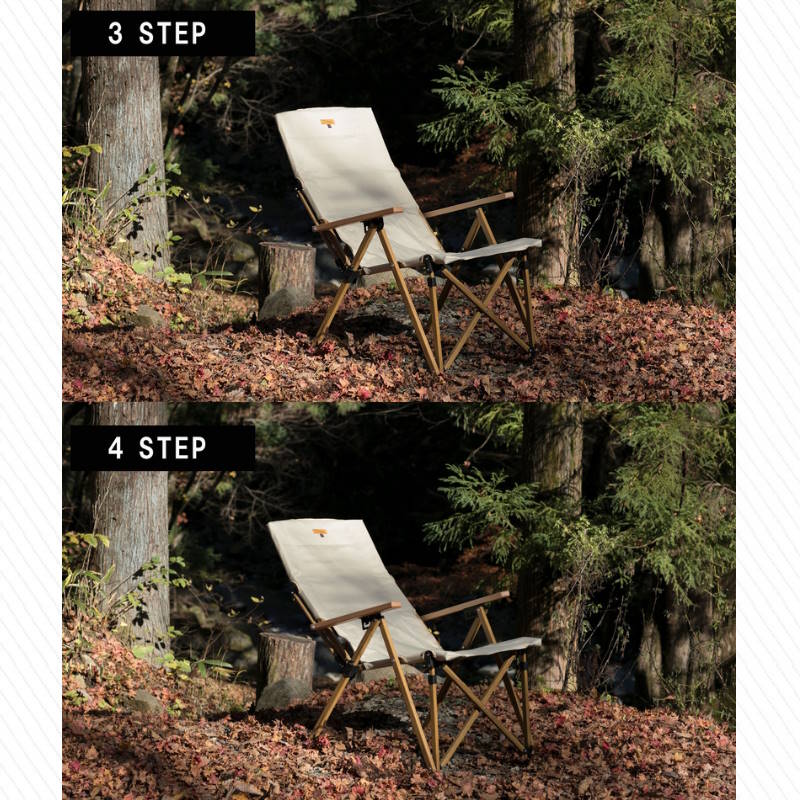 楽天市場】S'more/スモア ハイバックリクライニングチェア 4段