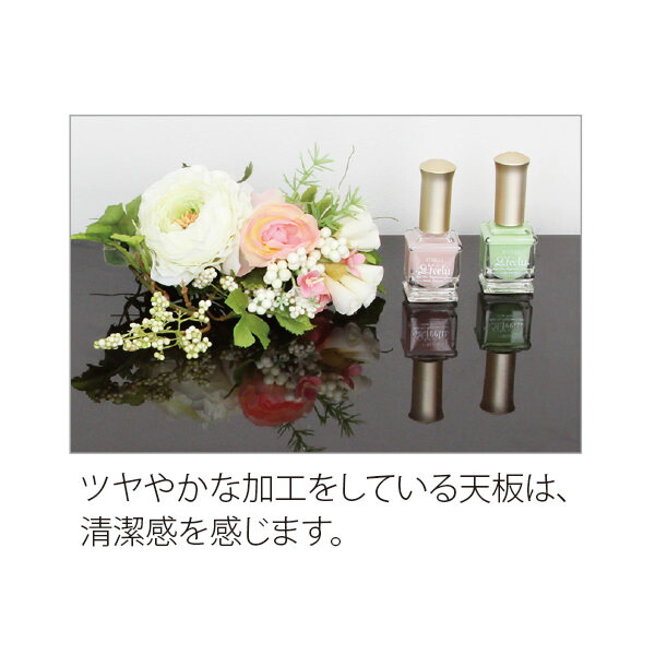 楽天市場】ネイル テーブル デスク ホワイト 机 幅80×奥行45×高さ75cm