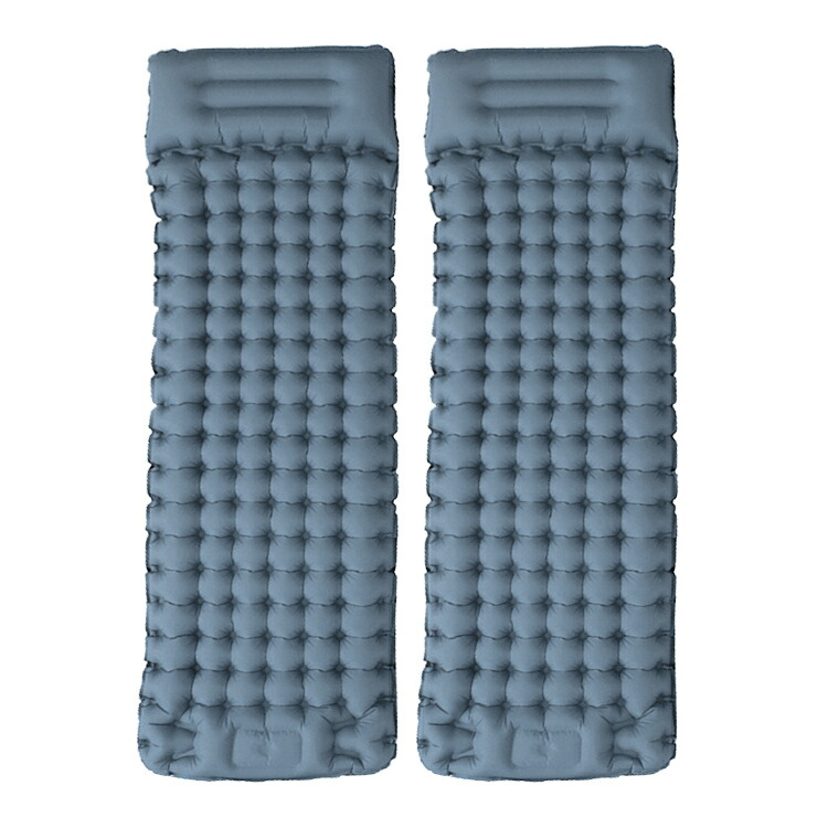 楽天市場】エアーマット 2点セット エアーベッド 超厚10cm キャンプ