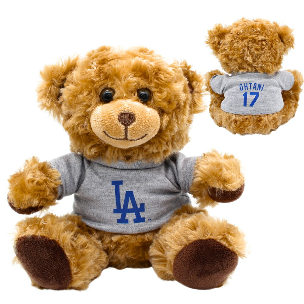 楽天市場】【売り切り】大谷翔平 ドジャースグッズ ふわふわベア (背