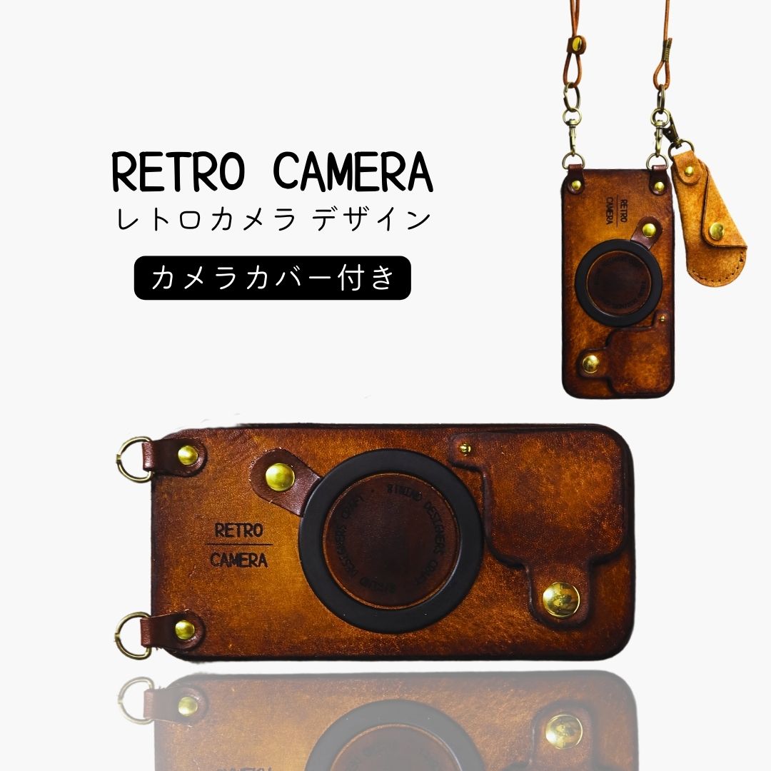 楽天市場】mugsafe 対応 レトロカメラ風 スマホケース スマホカバー