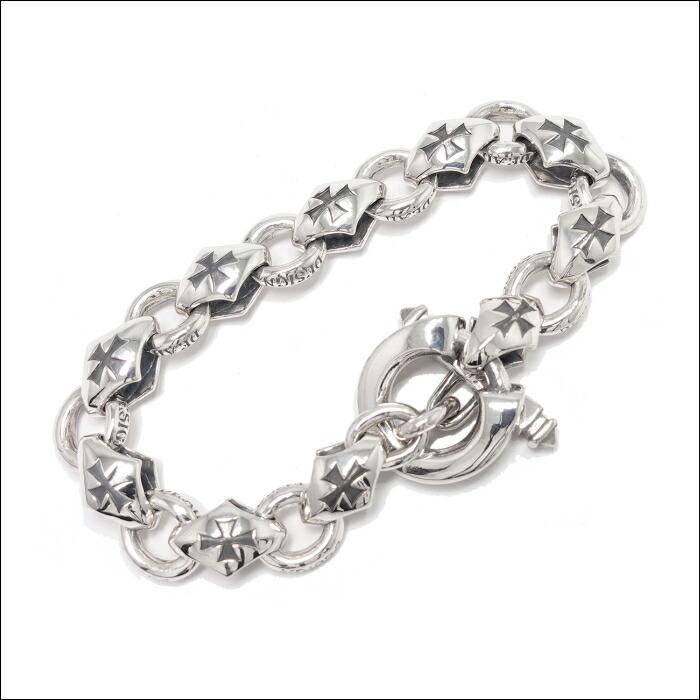 楽天市場】メンズ ブレスレット アクセサリー モード クロス 十字架