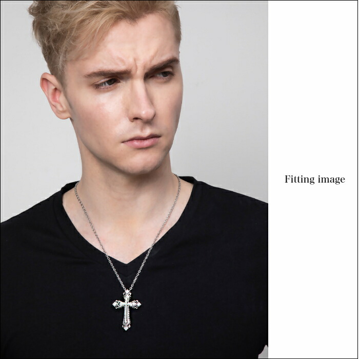 楽天市場】メンズ ネックレス ペンダント シルバーアクセサリー クロス