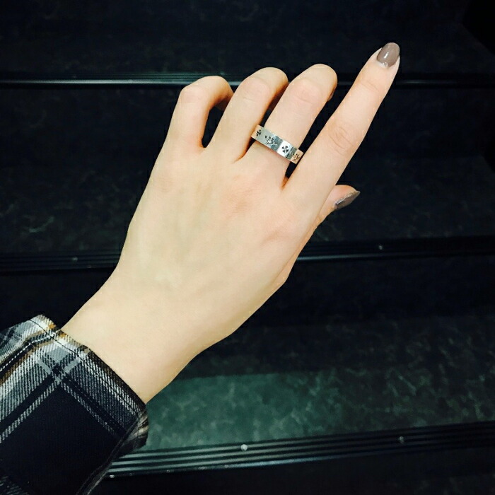 楽天市場】【CHROME HEARTS クロムハーツ】6mm Spacer Ring HARRIS