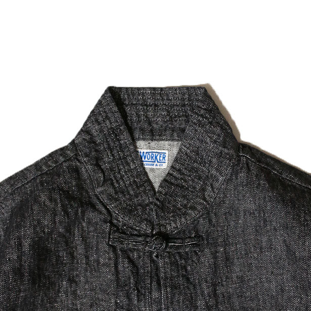 CWORKS Wall - Linen French China Jacket - by FINE CREEK シー