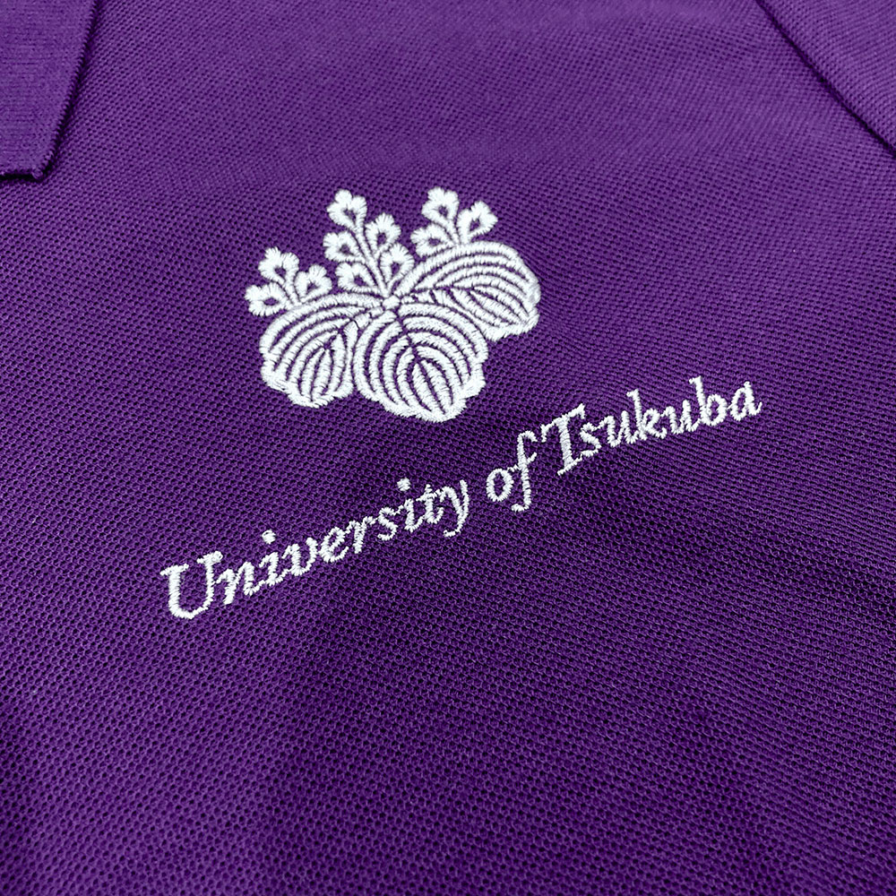 TSUKUBA-SHOP【筑波大学公式グッズ.】 / 刺繍ポロシャツ（五三の桐）