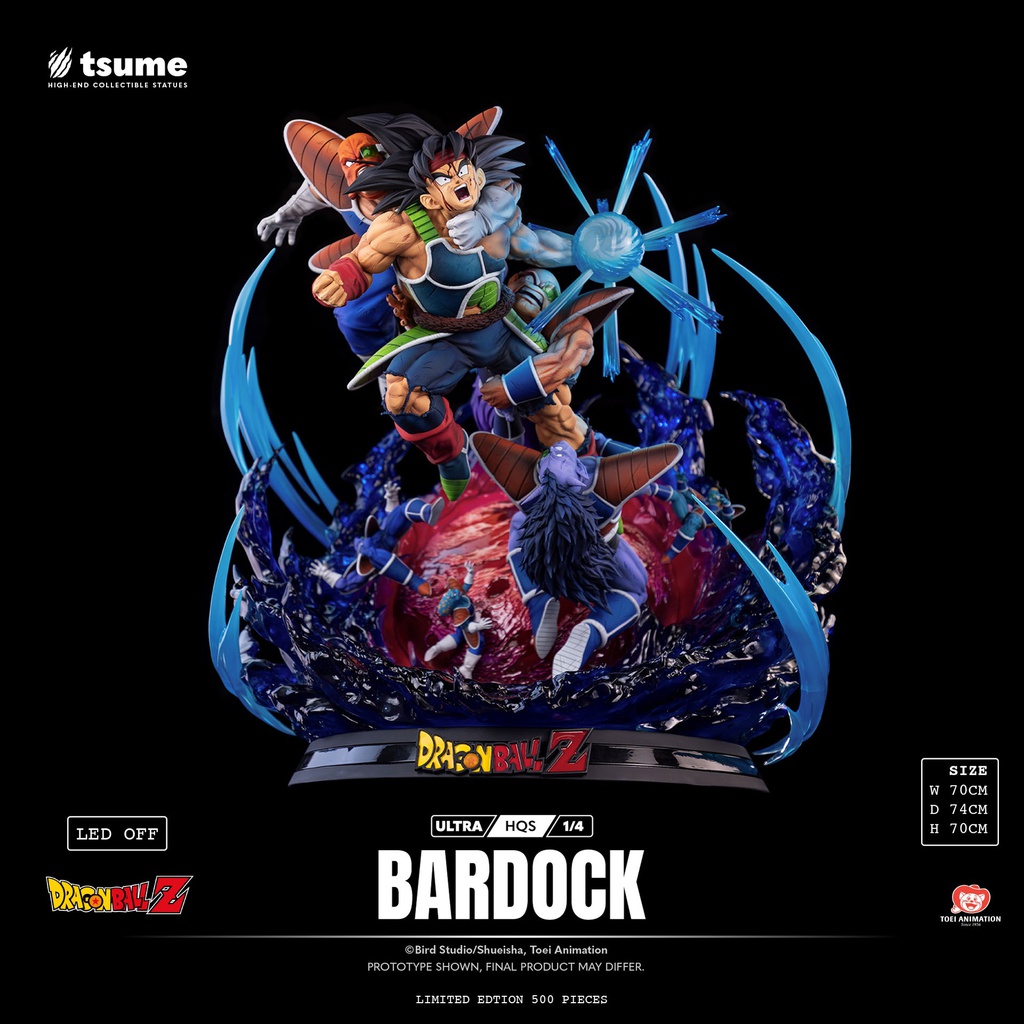 Bardock Ultra HQS Statue – Dragon Ball Z | Tsume Official