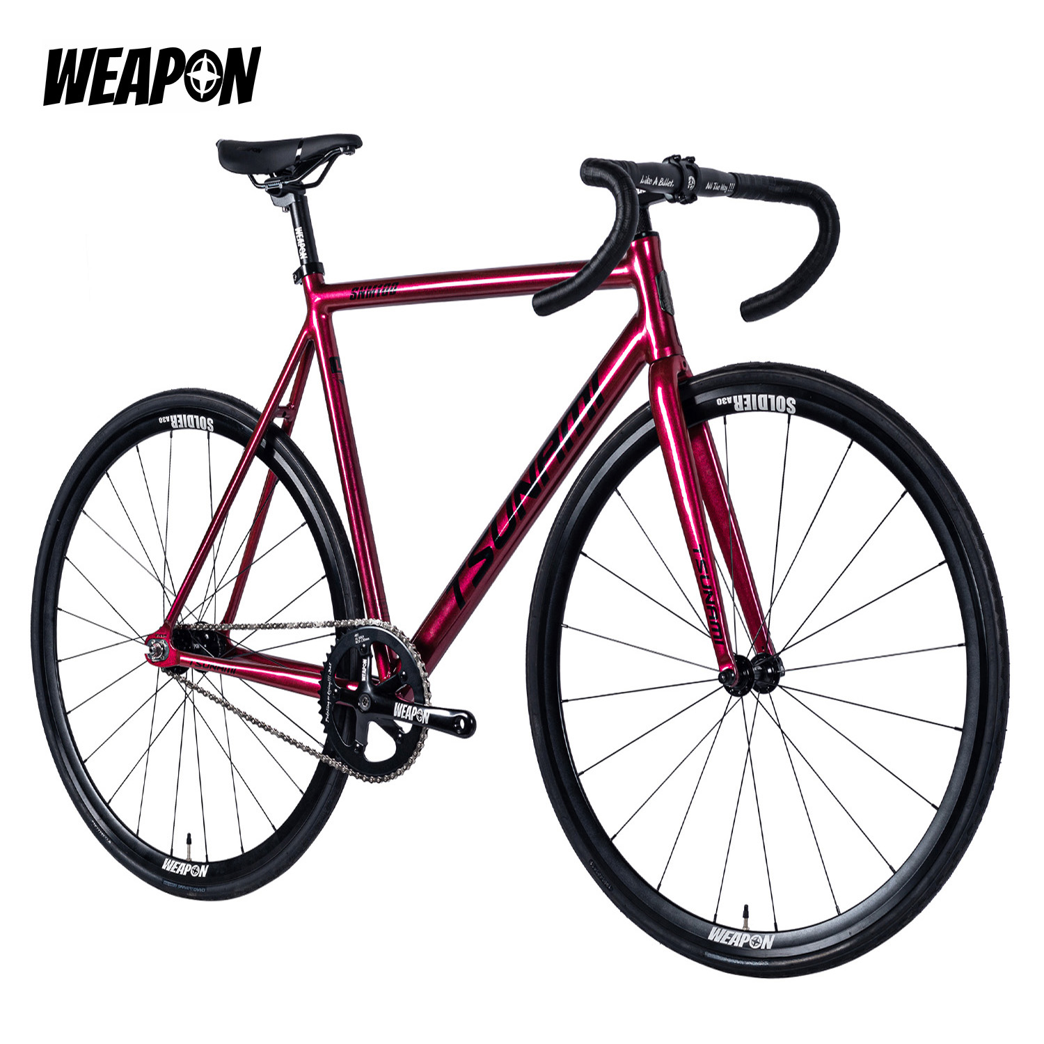 Best FIXIE Bike - WEAPON / TSUNAMI bike - on sale now, $569 only.