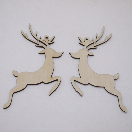 クリスマス クリスマスオーナメント トナカイ レーザー加工パーツ