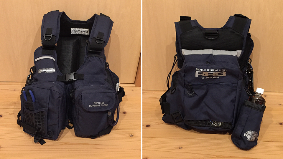 RBBのフローティングベスト「ゲームベストⅡ」は見た目良し＆機能性