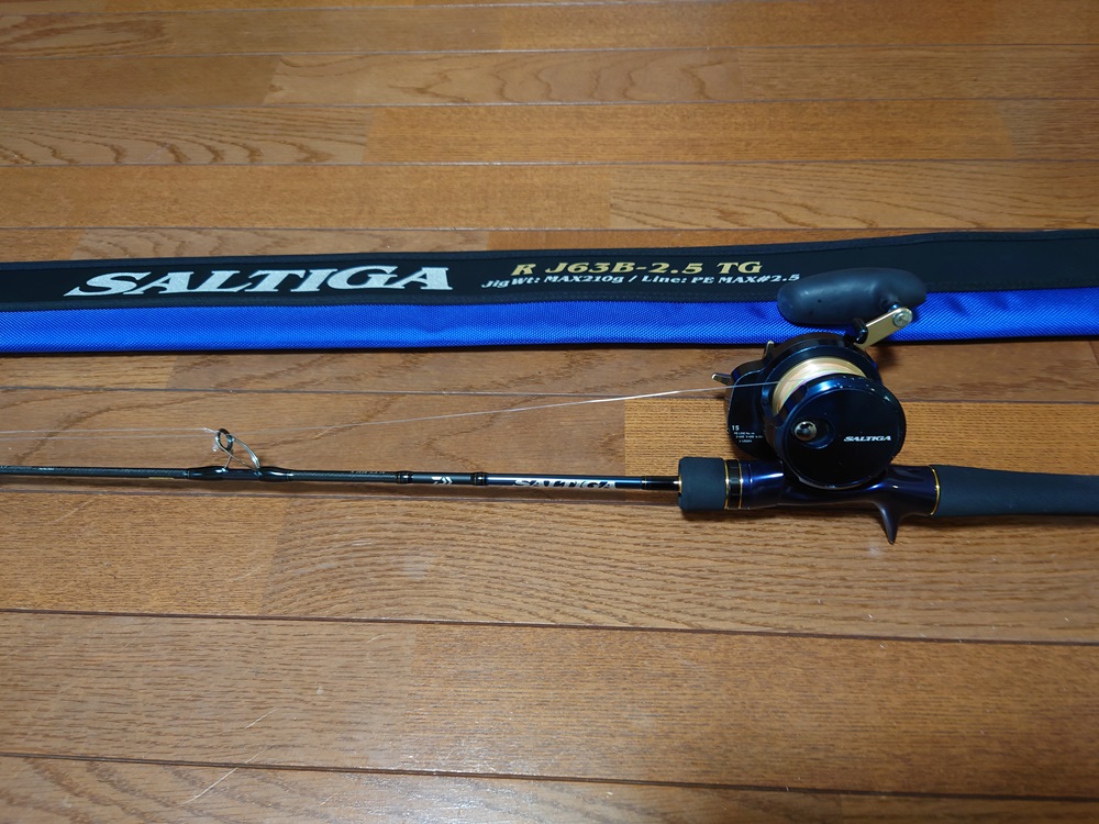 ダイワのフルソリッドロッド【ソルティガR J63B－2．5TG