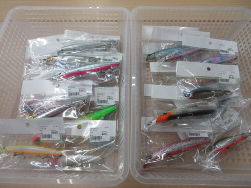 ソルトルアーを品出し。釣具いちばん館 相模原橋本店は神奈川県で最高