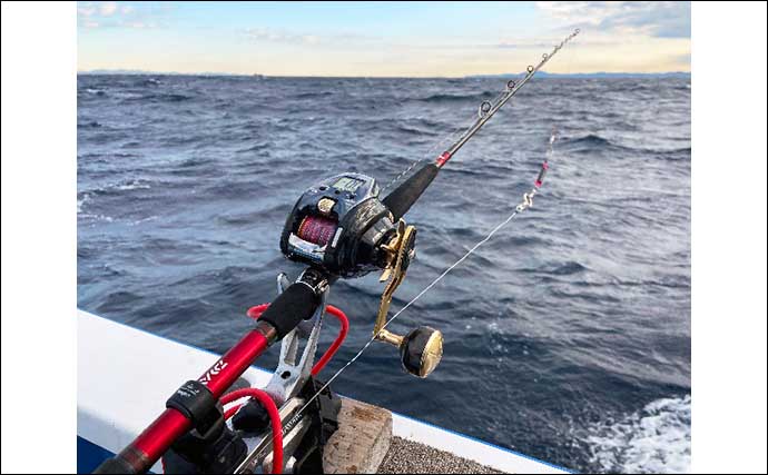 電動リールの『ジギングモード』活用で筋力不要のスルメイカ釣りを堪能