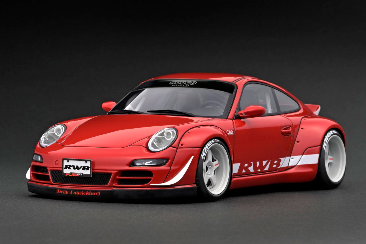 RWB 993 Orange Metallic (1/18 Scale)【IG4036:4580832500368