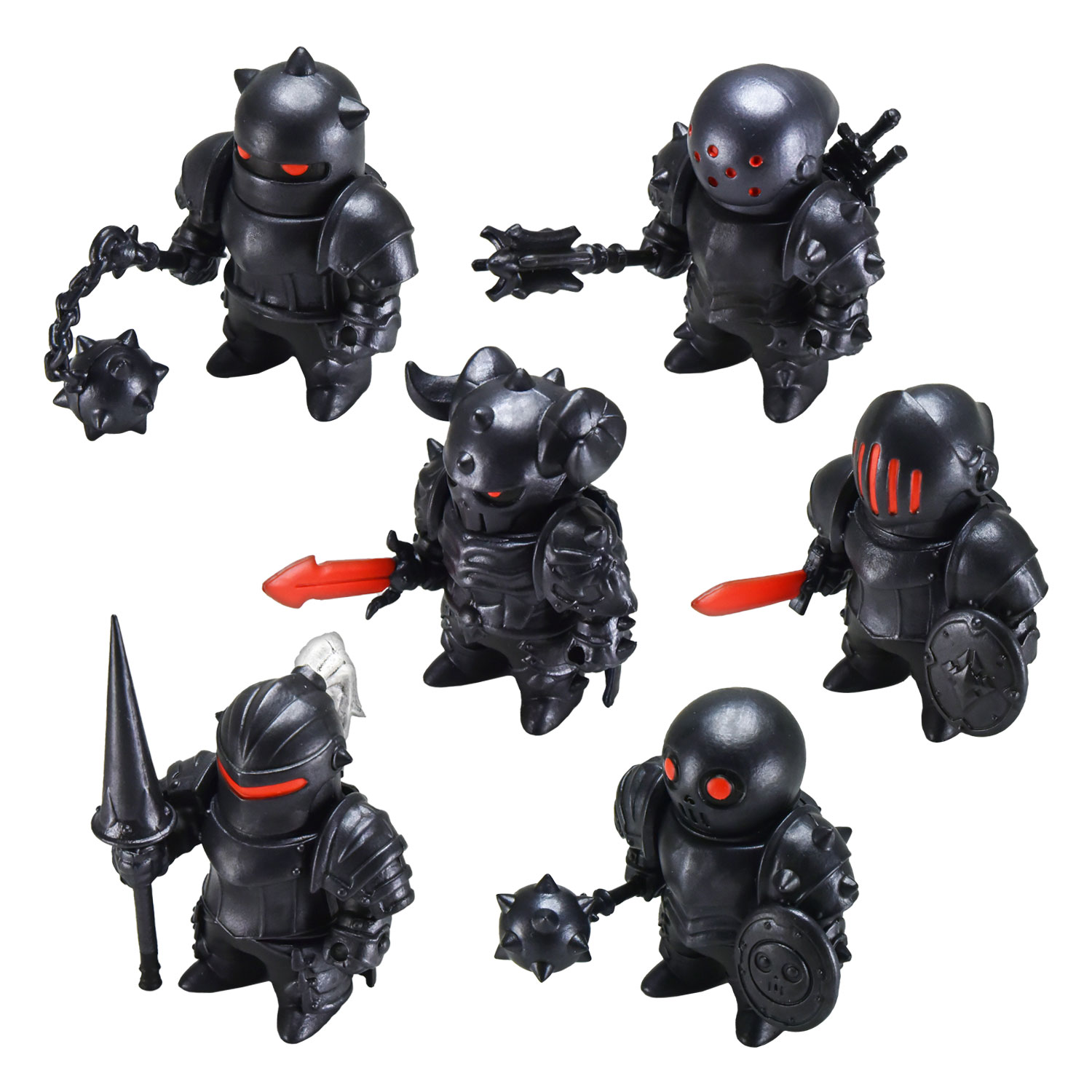 メタルアーマーズ（ブラックVer.) 各6 種【1BOX6個入】【4595057577026