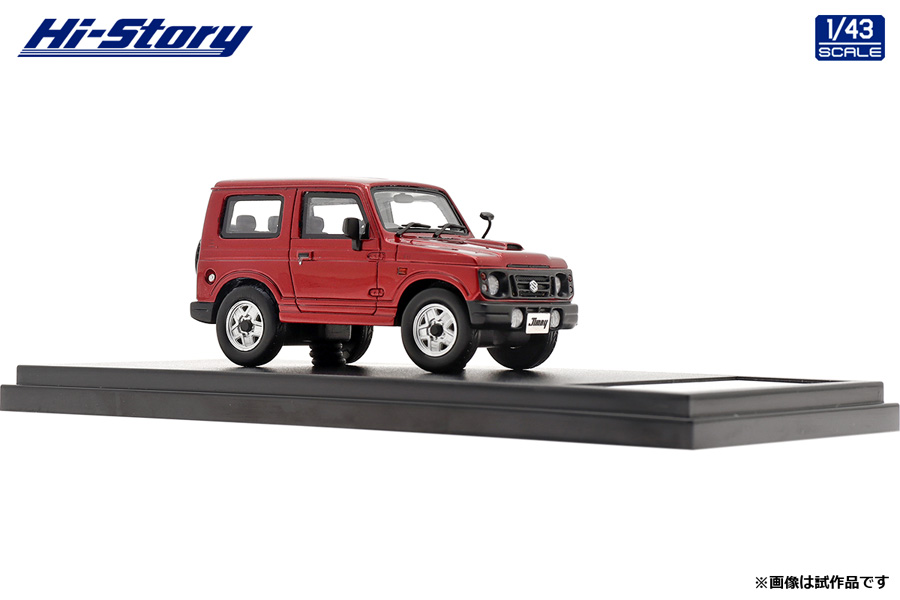 HS378RE Hi-Story 1/43 SUZUKI Jimny XC （1997） ラジアントレッド