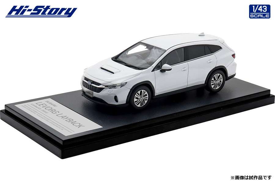 1/43 SUBARU CROSSTREK Limited (2023) クリスタルホワイト・パール