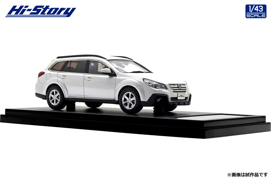 1/43 SUBARU LEGACY OUTBACK 2.5i EyeSight (2012) サテンホワイト