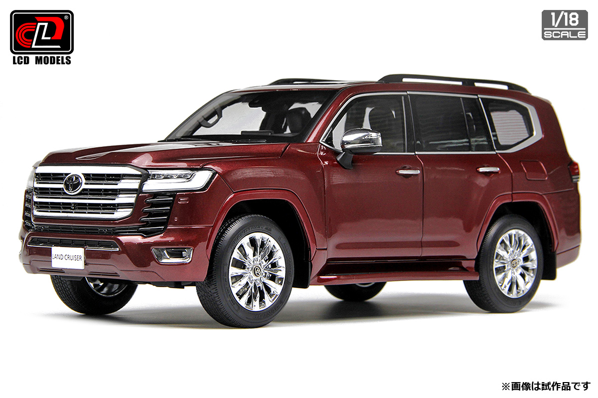 1/18 ランドクルーザー300 ZX レッド【LCD18013ZXRE:6971631022645