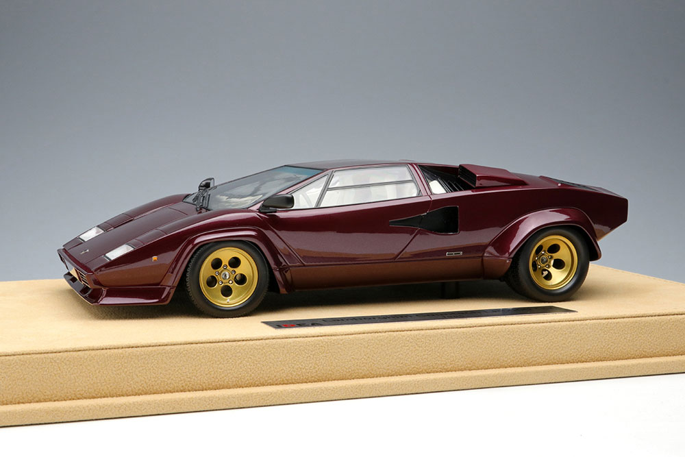 IM067F IDEA 1/18 Lamborghini Countach LP5000 QV 1985 メタリック