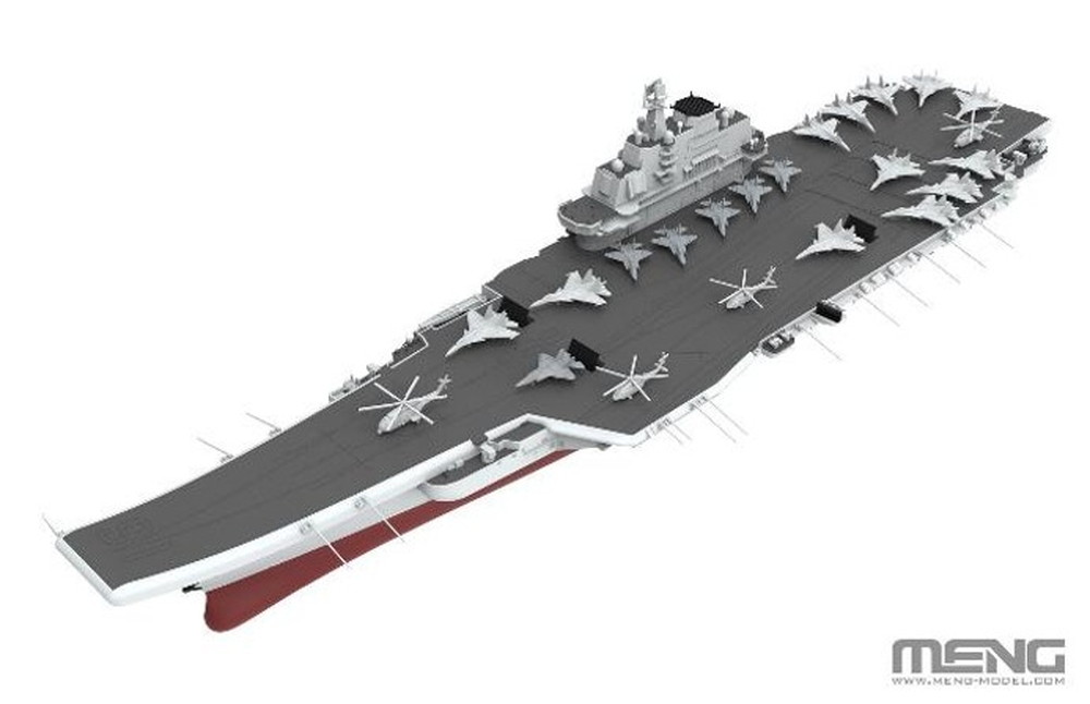 1/700 中国人民解放軍海軍 航空母艦 遼寧【MENPS-010:4897038554218
