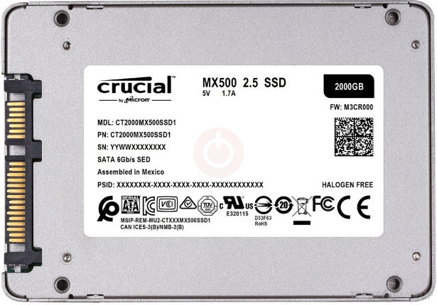 Crucial MX500 2 TB Specs | TechPowerUp SSD Database