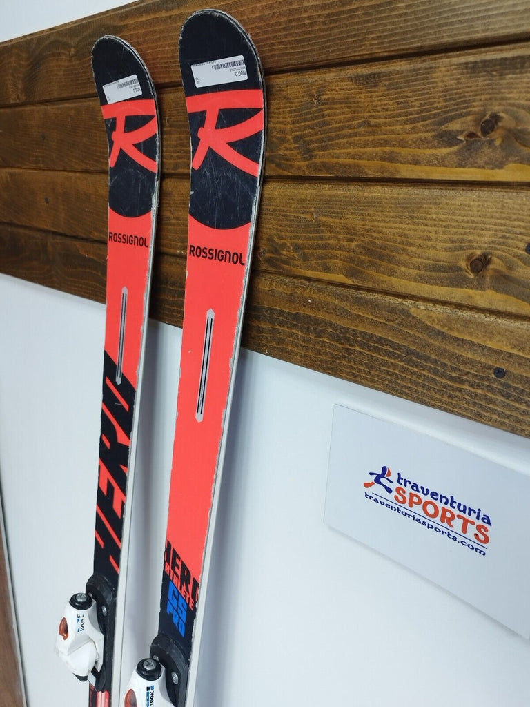 Rossignol Hero FIS GS Pro 165 cm Ski + Look 10 Bindings Winter Fun