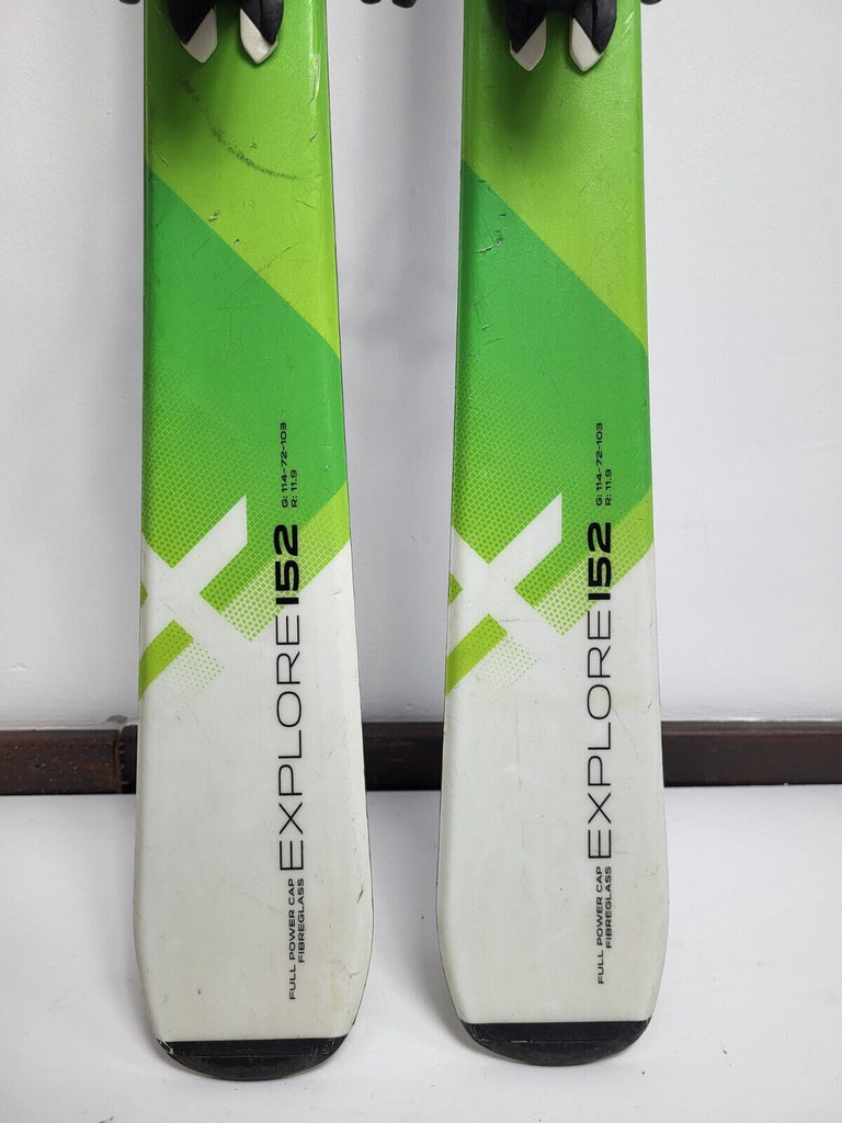2018 Elan Explore X 152 cm Ski + Elan EL 10 Bindings Winter Sport