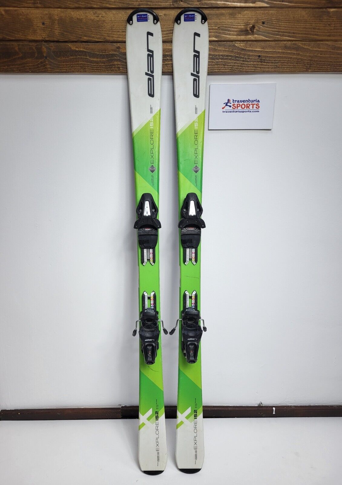 2018 Elan Explore X 152 cm Ski + Elan EL 10 Bindings Winter Sport
